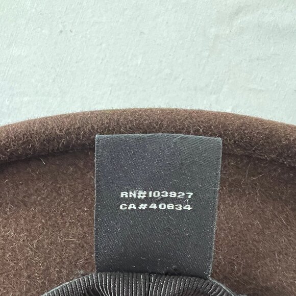 Marc by Marc Jacobs Brown Rabbit Hair Hat, Excellent Condition! - Picture 10 of 14